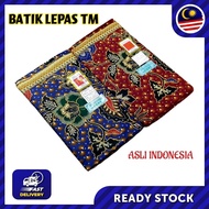 Kain Batik Lepas Panjang Belit TM (Tanah Mas) 100% Original Indonesia PEMBORONG BATIK JAWA ! WARNA &