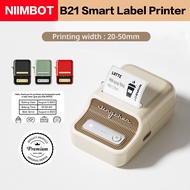 Niimbot B21 Label Printer Maker Portable Bluetooth Thermal Printer Small Price Tag Sticker