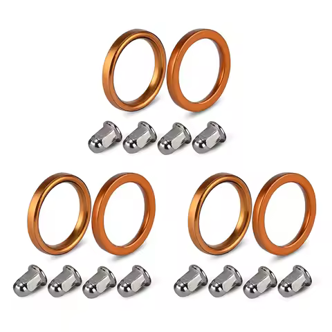 Exhaust Muffler Pipe Gasket Nut For Honda XR XL 200R 250R Nighthawk Rebel 250 Goldwing 1500 Intercep