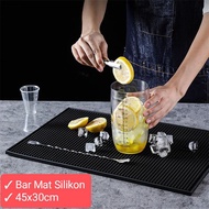 SELLING BAR MAT SILICONE BAR MAT 45X30CM ANTI-SLIP SPLASH BAR MAT