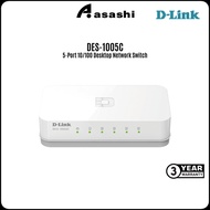 D-LinkDES-1005C 5-Port 10/100 Desktop Network Switch