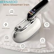 BERNARDO Garment Steamer, 2-In-1 Design Handheld Steam Iron, Iron Portable Compact Handheld Steam En