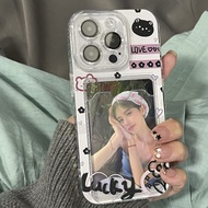 Blackcatlucu Card Holder Casing Oppo A6 A6x A6S Reno 14F 14 Pro 5G A3 A3x Reno 13F 13 5G 5F 7 7Z 8T 