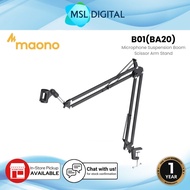 MAONO B01(BA20) Microphone Suspension Boom Scissor Arm Stand B01 BA20