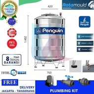 For Sale Tangki Air Toren Air Stainless 500 Liter Penguin Tbsk500