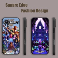 Casing For OPPO A53 A76 Reno6z A95 Lite A96 A77 X5 Pro Reno 7 Reno 8 Minecraft Game LCD06 Phone Case