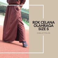 Rok Celana Olahraga Size S / Rok Celana Olahraga Remaja / Warna Coklat