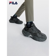 Fila Fern Grass Shoes|Men Shoes FILA Official Old Shoes Summer Black Thick-Soled Shoes Casual Shoes 