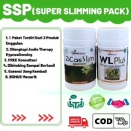 SUPER SLIMMING PACK SSP PENURUN BB OBAT PELANGSING ORIGINAL HERBAL BY