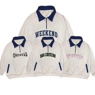 Halpzip rugby sweater Men And Women crewneck rugby Collar rugby sweater Combination Men And Women