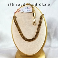 US 10k Gold ROUND LOCK 18k Saudi Gold Original Pawnable Legit SEDUSA CHAIN Necklace For Men And Wome