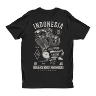 Kaos Vintage Indonesia Motor Bikers Brotherhood 