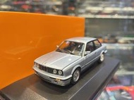 吉華科技@ 1/43 MINICHAMPS 940024004 BMW 3-SERIES (E30) 1989 金屬銀藍