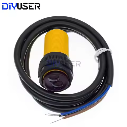 DIYUSER E18-D80NK Infrared Obstacle Avoidance Photoelectric Sensor Proximity Switch 3-80cm Detection