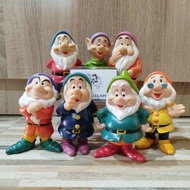 the 7 Dwarfs Soft Rubber Figure From Snow White and the Seven