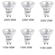 10pcs GU10 Bright Bulbs Spot Light Aromatherapy Wax Melting Lamp Special Halogen Lamp Heating Bulb