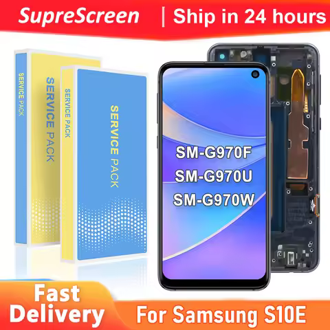 TFT S10E Display For Samsung S10e G970 G970F G970W G970U LCD Display Touch Screen Digitizer Replacem