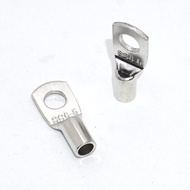 SC16-6 SC25-8 SC10-6 SC6-8 SC1.5-25mm² Tinned Thicken Copper Lugs Ring Bolt Hole Crimp Terminal Wire