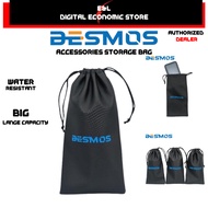 DESMOS Pouch Bag Large for Digital Accessories Cables Earphones Power Bank L Size 10cm x 19cm