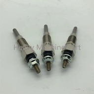 3 PCS Glow Plug YM129795-77800 for Komatsu Engine 2D68E-3A 3D63-1A 3D72-2B 3D74E-3C Excavator PC12R-