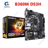 Gigabyte GA B360M DS3H B360M D3H B365M DS3H Motherboard LGA 1151 For Intel B360 Used Desktop Mainboa