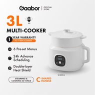 Gaabor 3L Electric Cooker Multi-function Non-Stick Hot Pot Noodles Cooker Mini Rice Cooker EC-30T01A
