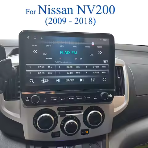 8G Ram Android 14 Car GPS Navigation Moniror For Nissan NV200 2009 - 2018 Autoradio Video Audio Musi