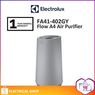 Electrolux Flow A4 Air Purifier FA41-402GY with 4 stage filter for rooms up to 53m² room coverage FA