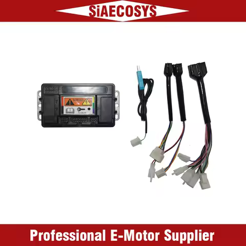 VOTOL Programmable EM50-4P 72V 50A One LIN Controller 72V Sine Wave for 2000W Electric Bike DC Brush