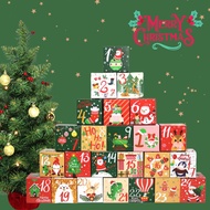 [SG Seller] Countdown Christmas Gift Box DIY Christmas Blind Box Stickers