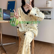 Bộ đồ bầu sau sinh BIGSIZE 50-110KG - Bộ ngủ mặc nhà họa tiết hoạt hình chất THUN SỮA thiết kế cho m