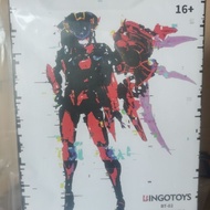BingoToys BT-02 Windgirl Wind Female Wind Blade Deformation Toy Super Movable q