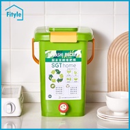 Indoor Compost Bin Fermentation Tank Practical Portable Recycle Composting Bucket for Balcony Backya