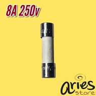 8 AMPER 250V CERAMIC FUSE 8A 250V MINI CERAMIC FUSE