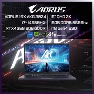 GIGABYTE - AORUS 16X AKG 2024 RTX 4060 i7-14650HX (手提電腦)