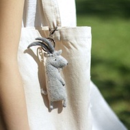 羊毛氈手創館-療癒動物DIY【山羊】羊毛氈針氈材料包-含教學影片