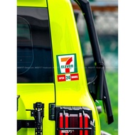 Reflective car sticker7-ELEVEN Convenience Store7Kid LOGO Fun and Creative Car Decoration Reflective