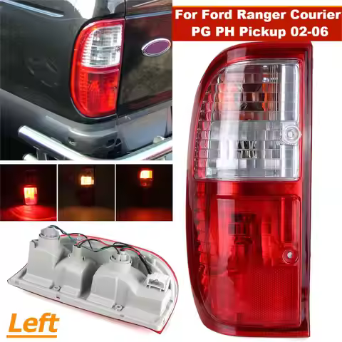 1pcs Car Rear Tail Light Signal Brake Lamp with Bulb&Wiring For Ford Ranger Courier PG PH Pickup 200