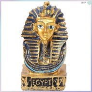 Egyptian Table Decor Ornament Sculpture Tutankhamen Decors Mask Decoration Decorations The junshaoyipin