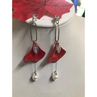 WOMEN'S VIN PARTY EARRINGS with push button ms Bt17