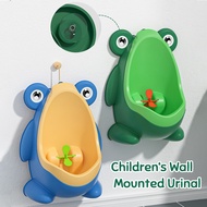 [3-5 Days Arrive]Plastic Frog Urinal for Boys 0-8 Years | Wall Mounted Compact Potty Training Device