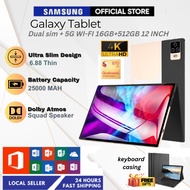 NEW 2024 5G Tablet Samsung Galaxy S24 12 Inch Tablet 16GB+512GB Learning Tablet for Online Classroom