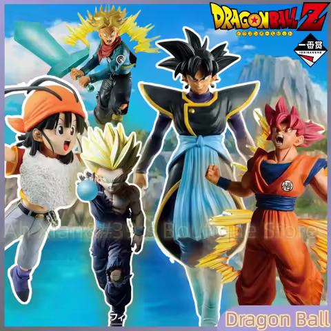 In Stock Bandai Ichiban Kuji Dragon Ball Z Dokkan Battle 6th Anniversary Zamasu Trunks Pan Goku Goha