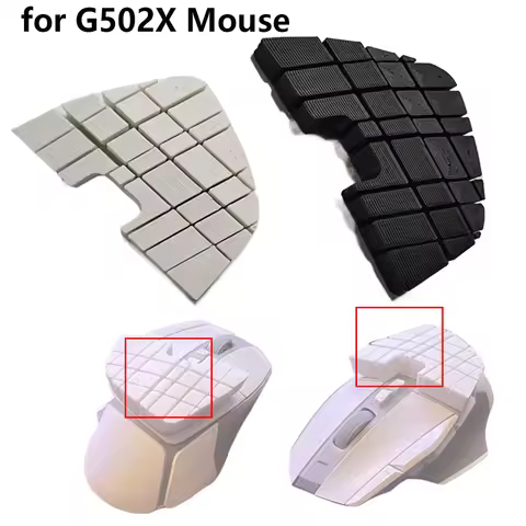 1PCS Mouse Top Shell Pad for G502X G502 X Mouse Upper Case Mats Adjustable Grip Mouse Cover Accessor