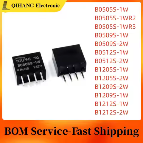 10PCS B0505S-1W DC-DC 5V B0509S B0512S B1205S B1209S B1212S B0505S-1WR2 1WR3 Isolated Power Supply M