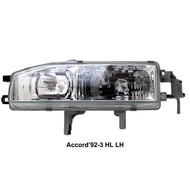 Headlamp Accord 92-93 Left