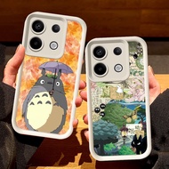 White Casing for Xiaomi Redmi 13X 15C Note poco M6 13T 13C X6 Neo 13 Pro Plus 5G S78 Totoro