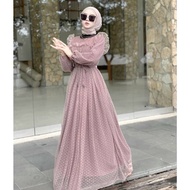 MARBELA DRESS Baju Gamis Terbaru 2021 Gamis Wanita Muslim Wanita