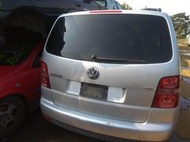 福斯 Volkswagen Touran TDI '07零件車拆賣後視儀表板方向盤渦輪尾燈大燈發電機壓縮機ABS冷氣面板