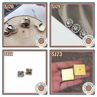 Latest Combo 10c Buttons SJ20, SJ21, SJ22, SJ23 High Quality Metal Fashion Buttons, Women's Vest But